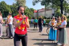 Trójstyk - kobieta na medal